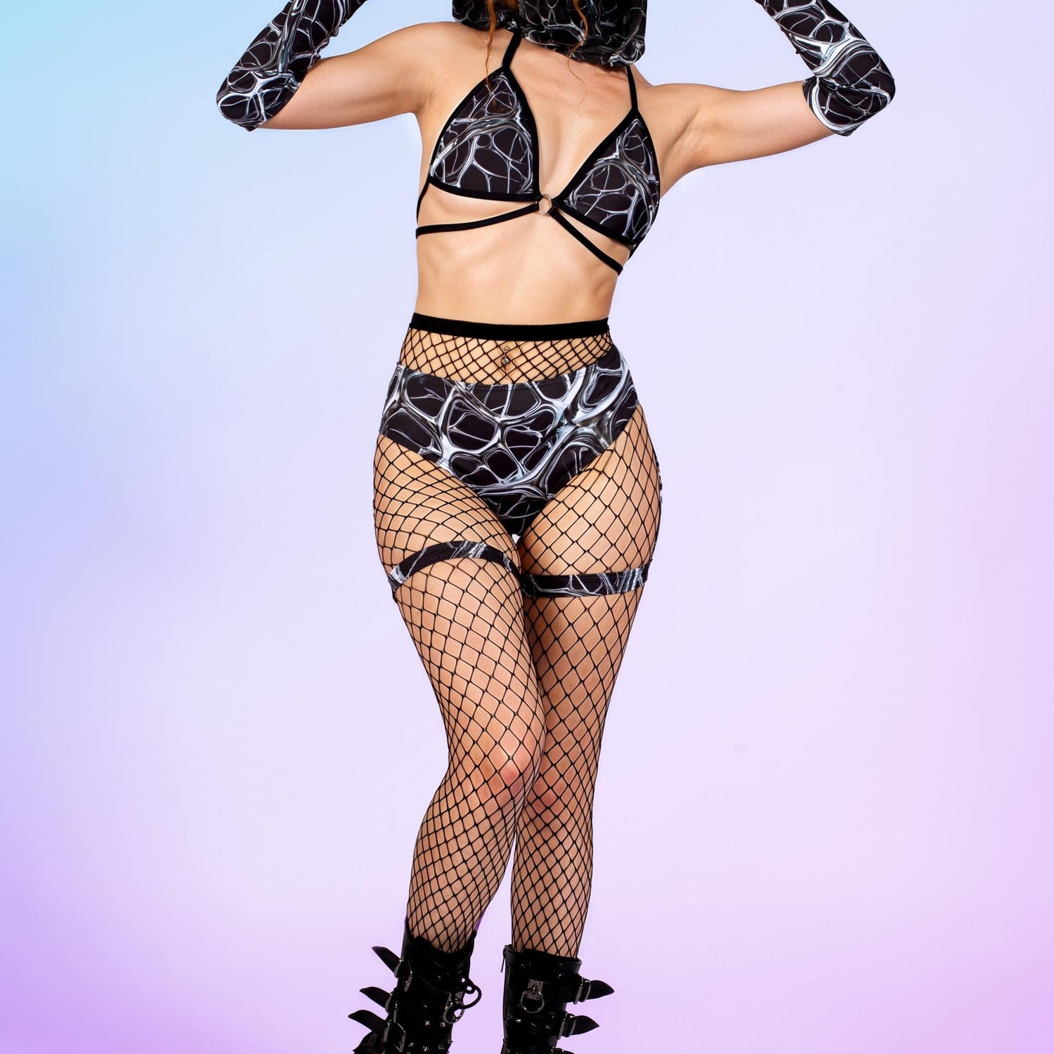 Steel Web Ring Chaps Set