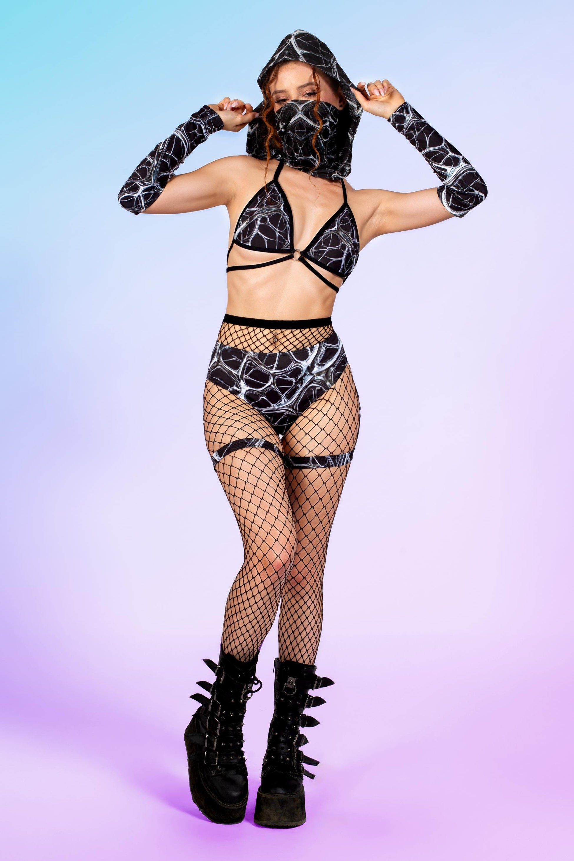 Steel Web Ring Chaps Set 1