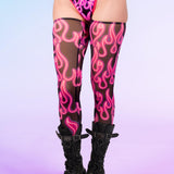 Burning Pink Ring Strappy Bikini