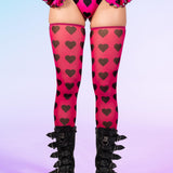 U Make Me So Heart Pink Butterfly Shorts