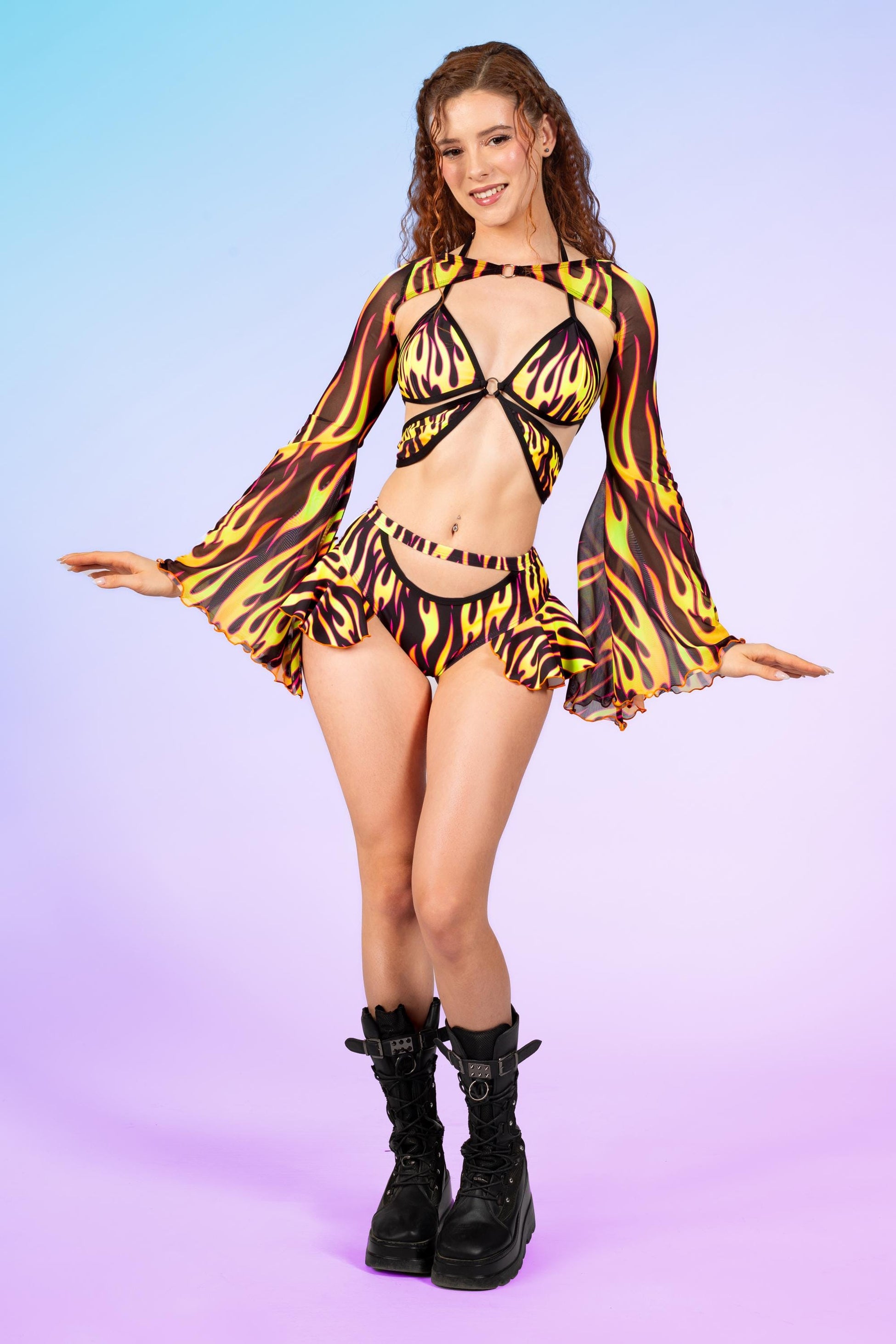 Flamethrower Butterfly Top 2