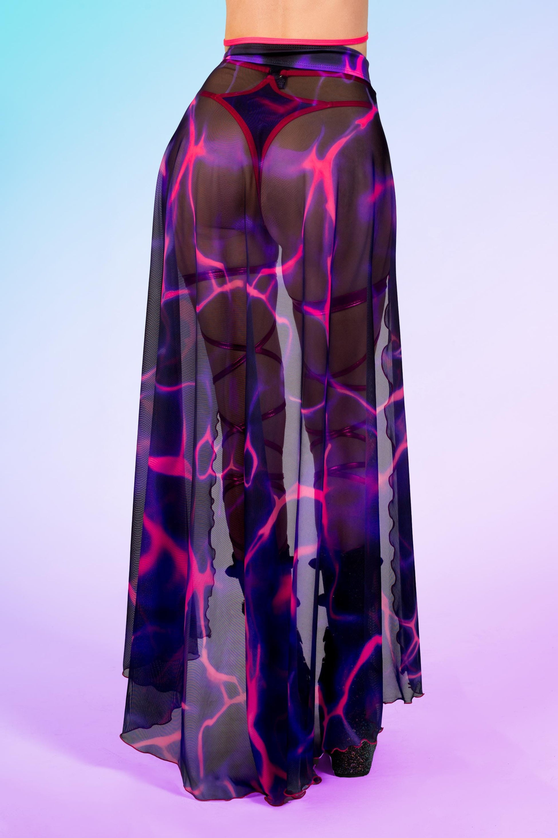 Perfect Storm Open Front Skirt 2