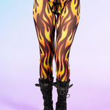 Flamethrower Mesh Sleeveless Top