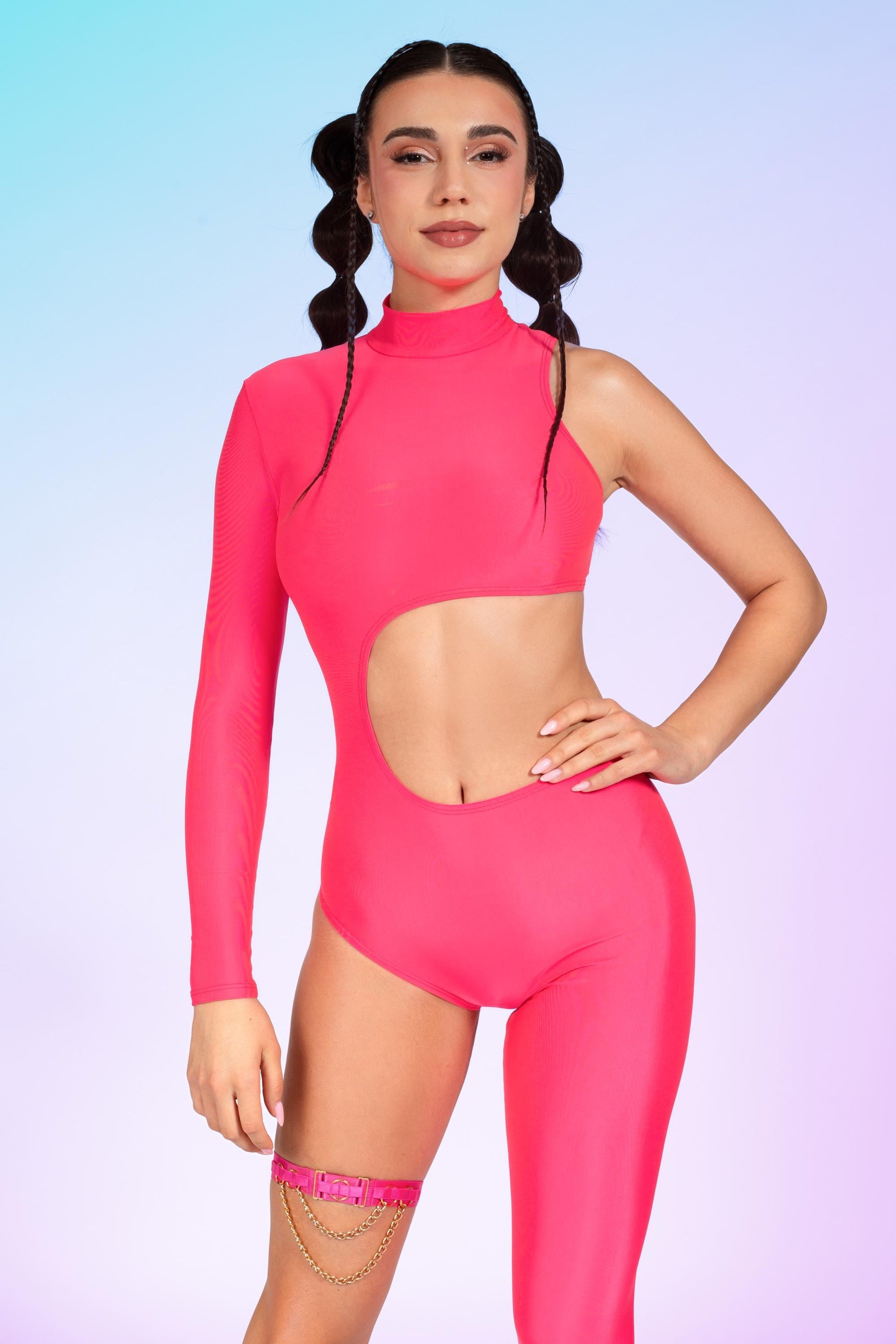 Cotton Candy Asymmetrical Costume 1