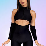 Just Black Romper
