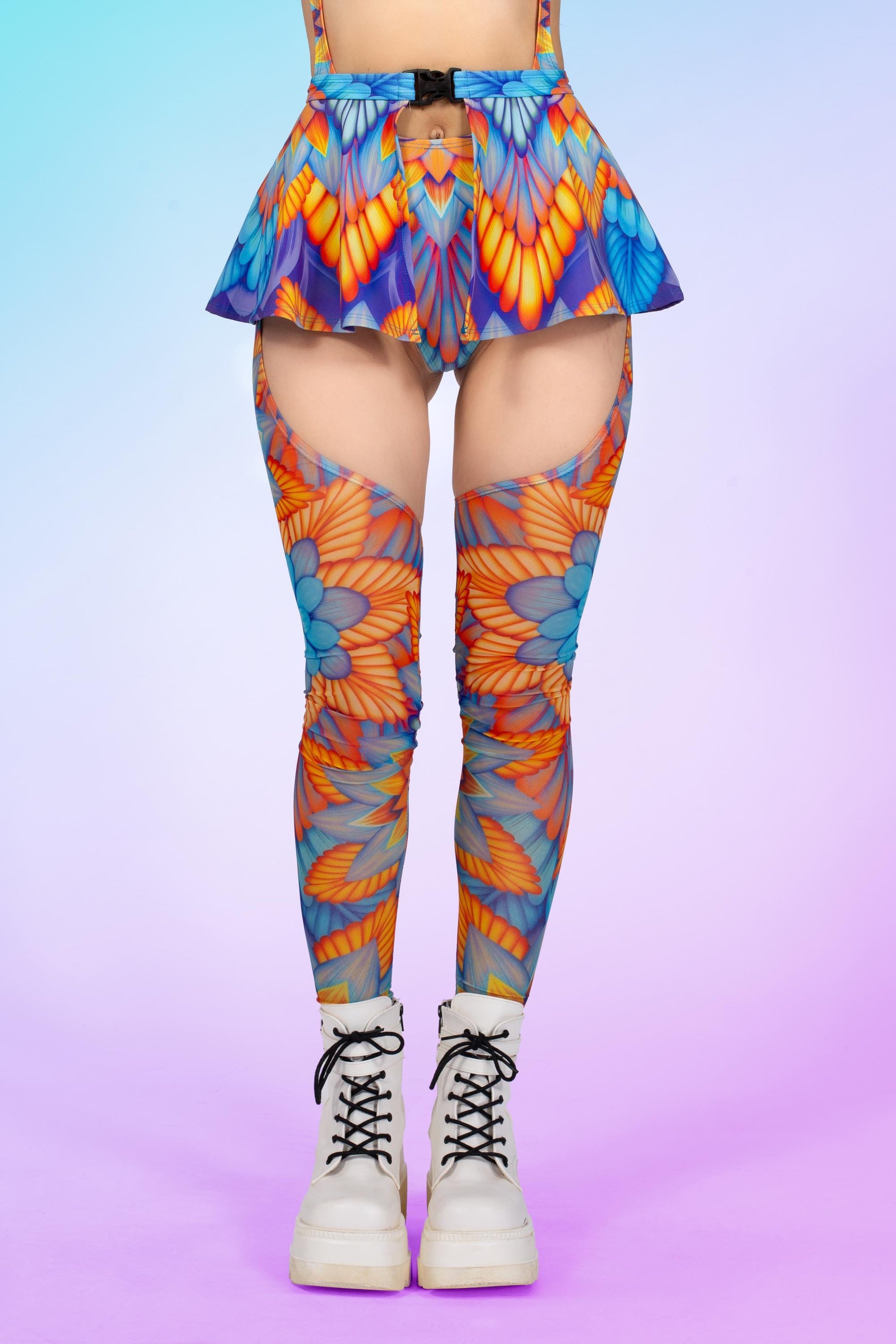 Lotus Micro Buckle Skirt 1