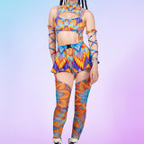 Lotus Micro Buckle Skirt