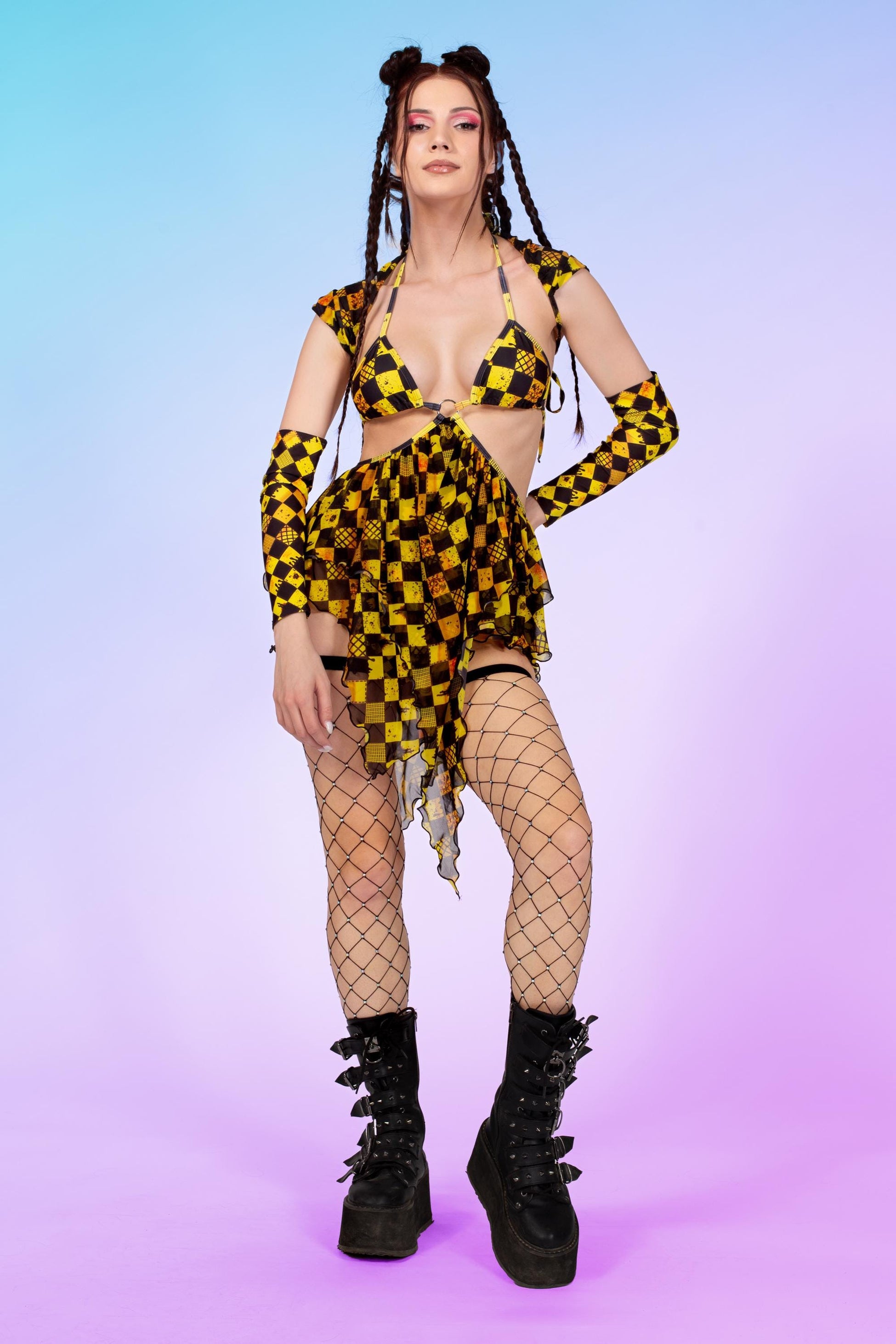 Checking In Pixie Dress 2