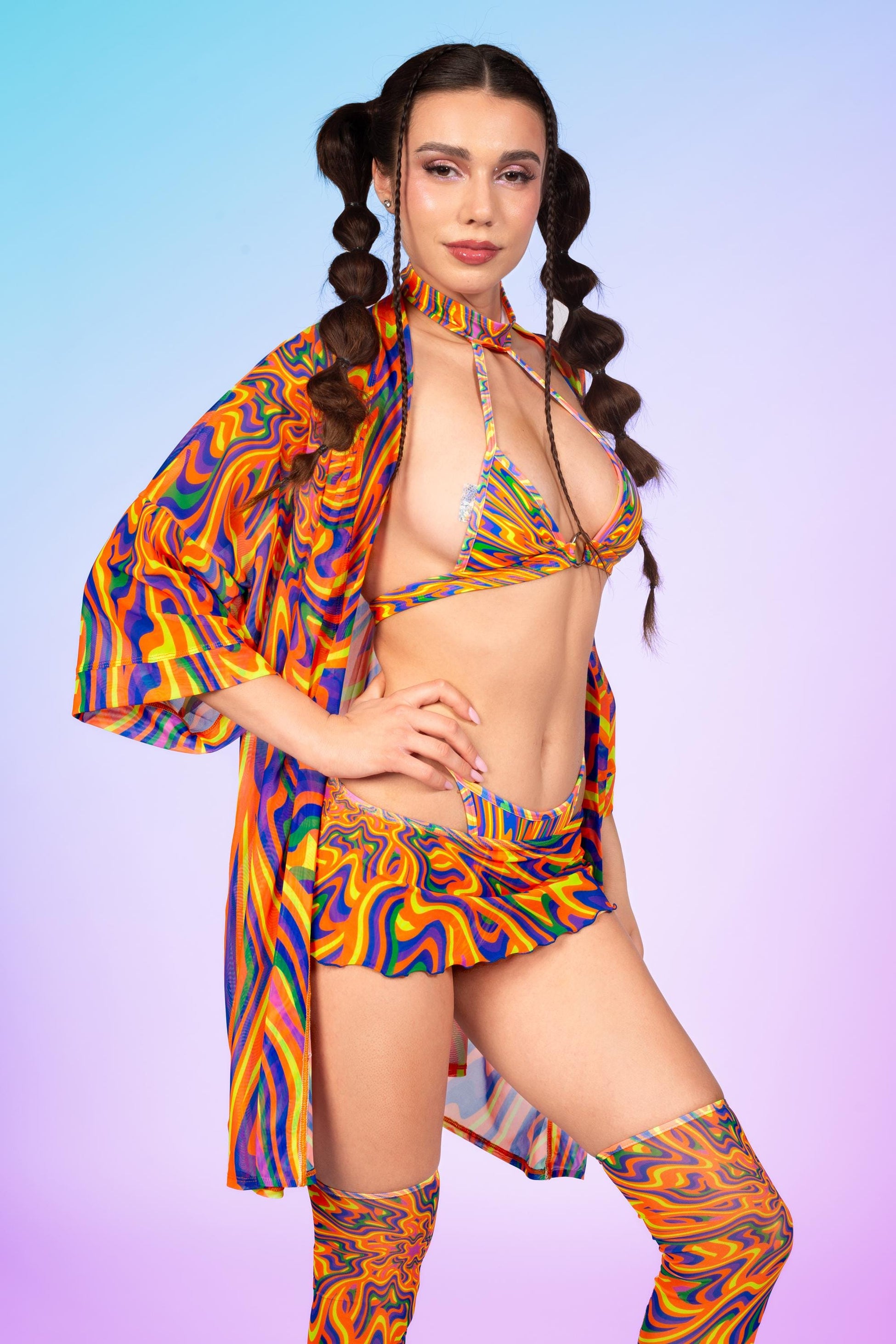 Samsara Mesh Rave Robe 2