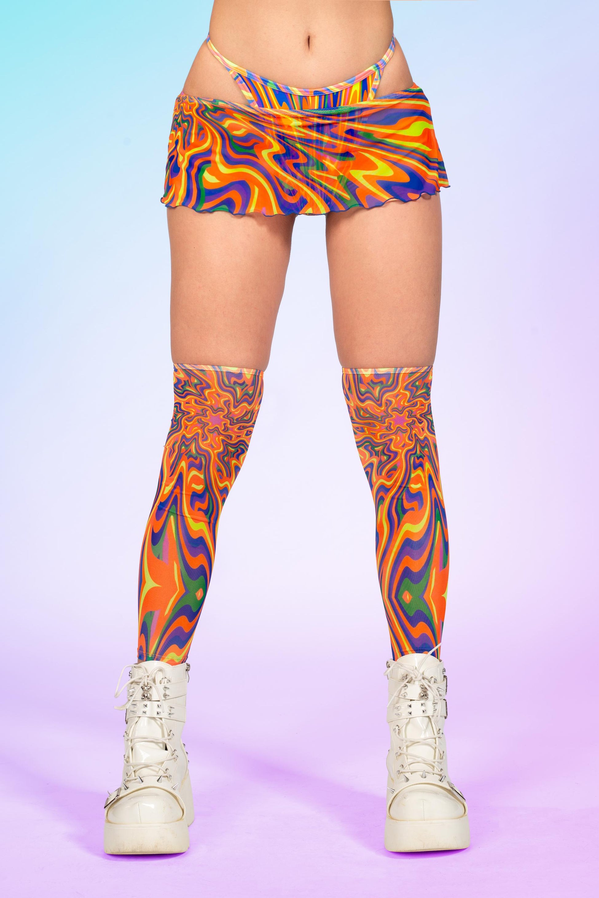 Samsara Mesh Micro Skirt 1