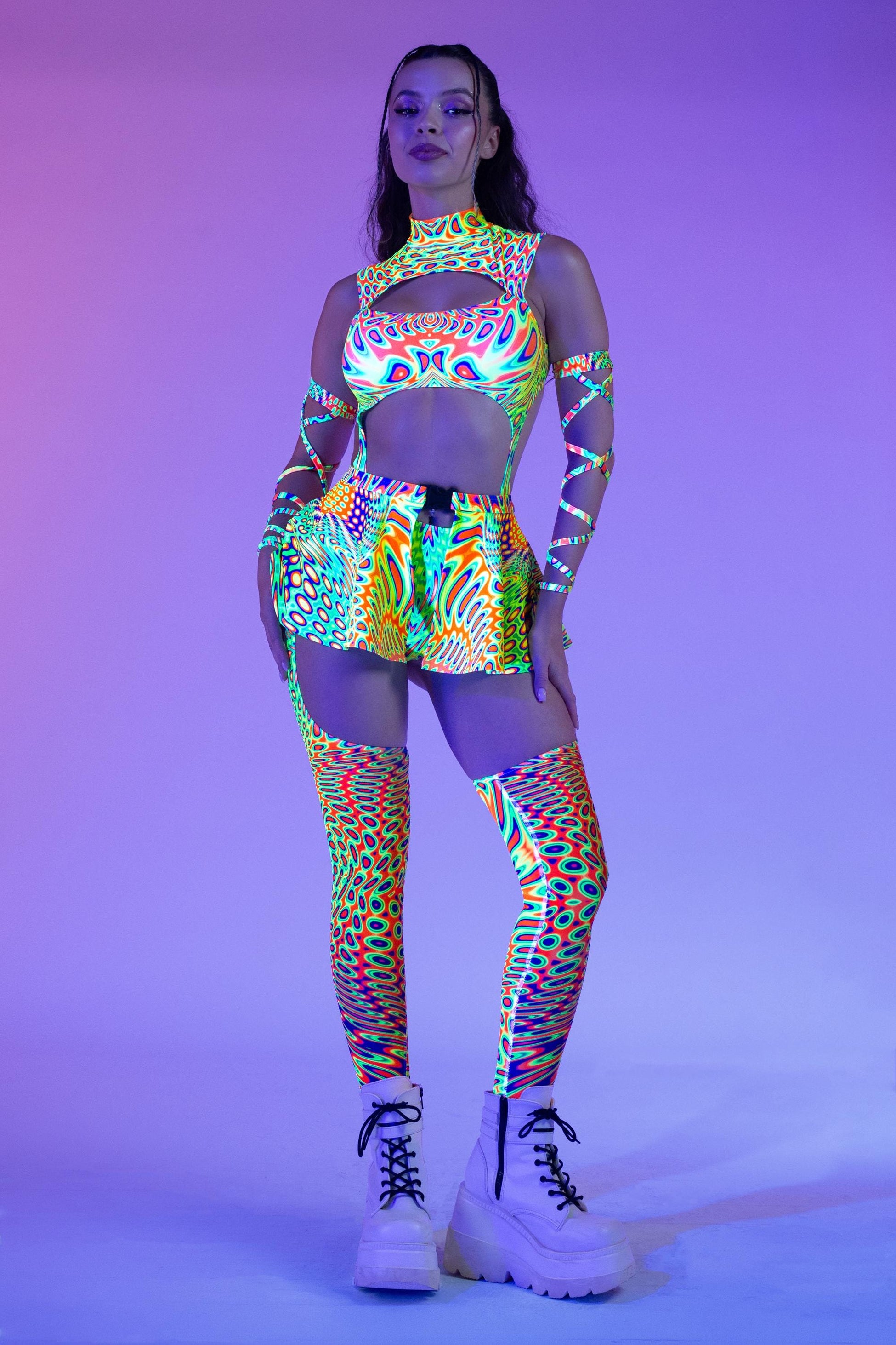 Zuzu Space Chaps Leotard Wraps Set 1