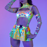 Zuzu Space Chaps Leotard