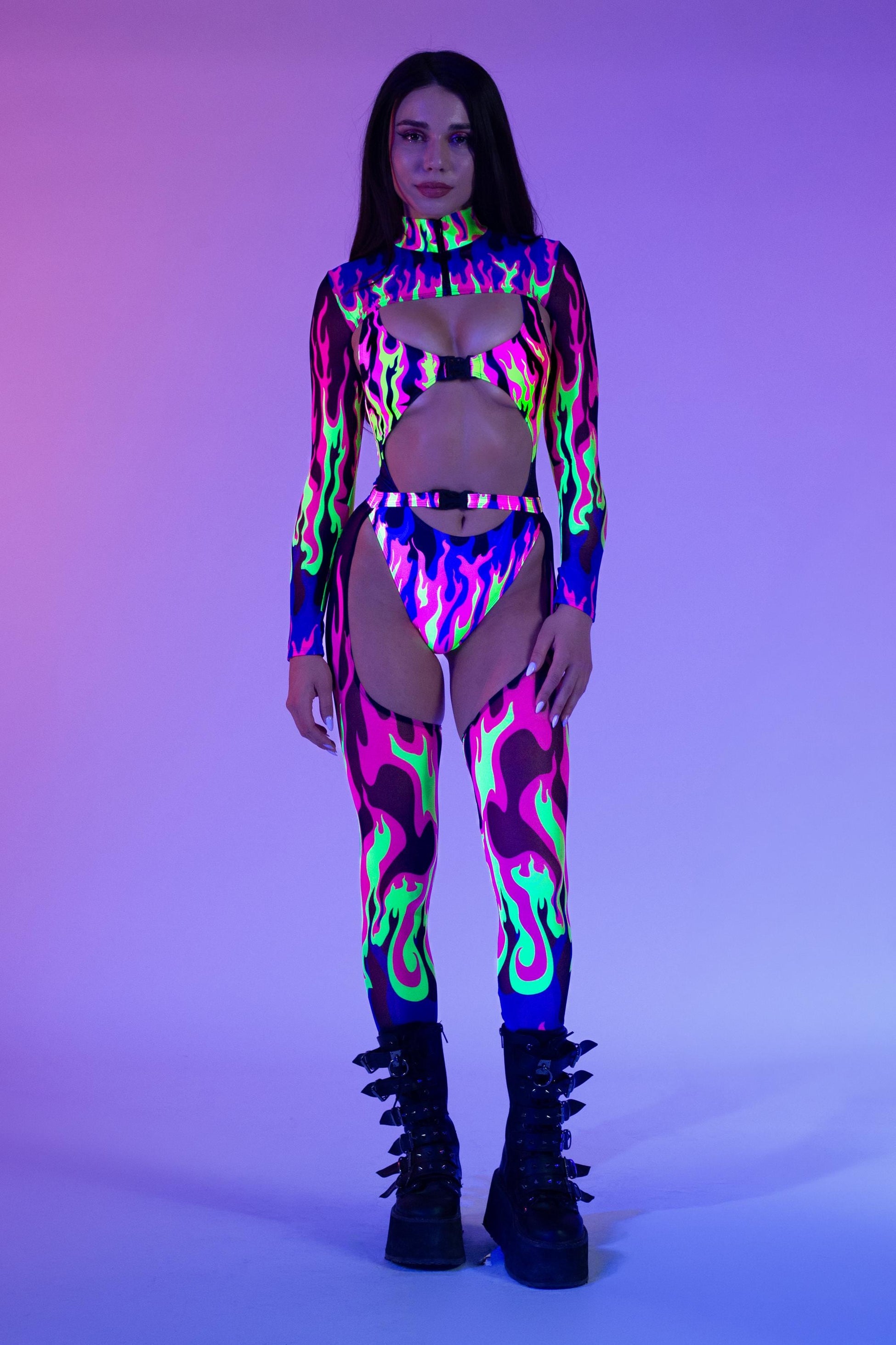 Fire Squad Buckle Bodysuit 2