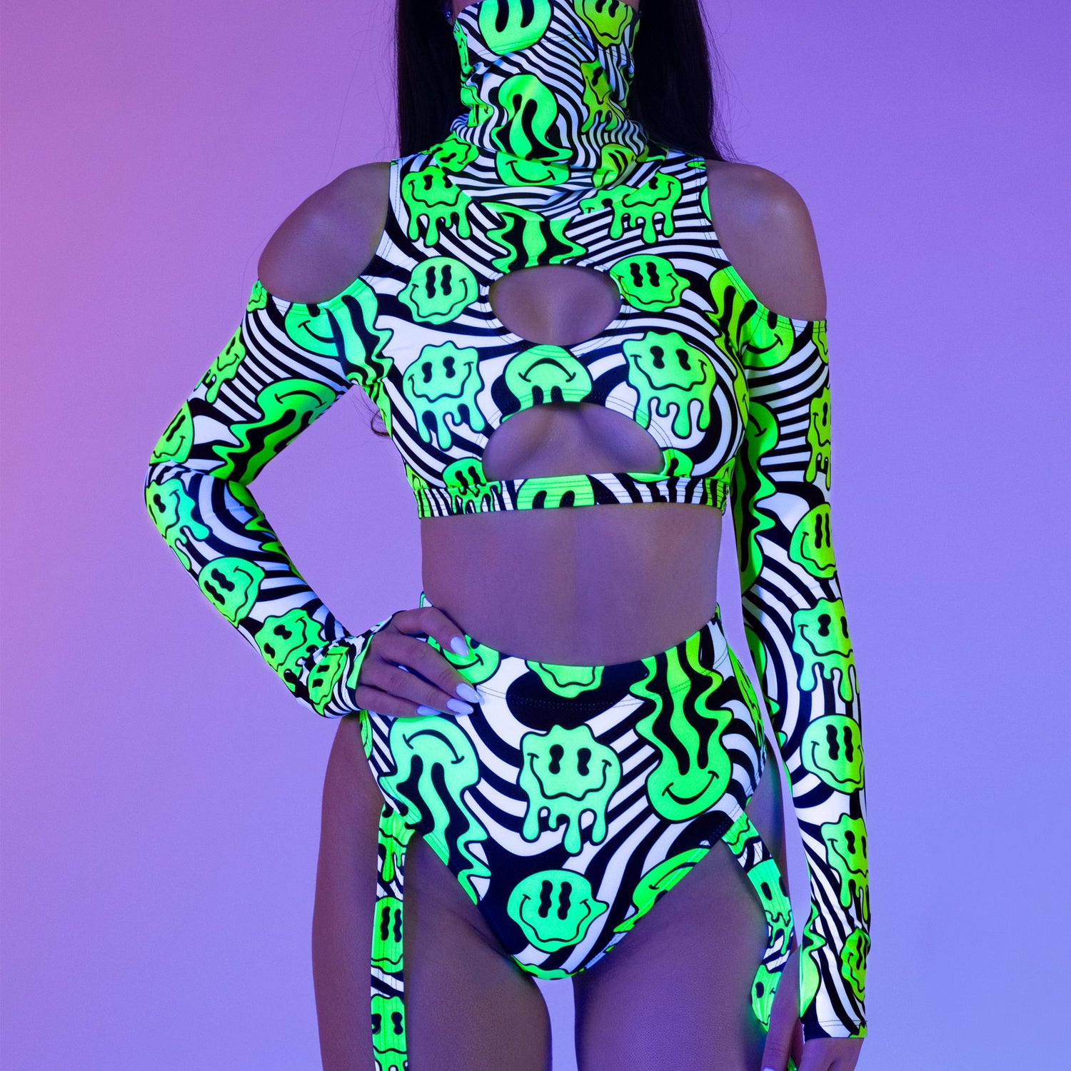 Very Funny Cold Shoulder Top