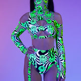 Very Funny Cold Shoulder Top