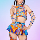 Lotus Micro Buckle Skirt