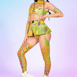 Zuzu Space Chaps Leotard Wraps Set