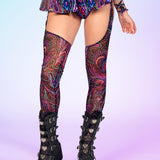 Neon Nerves Micro Buckle Skirt