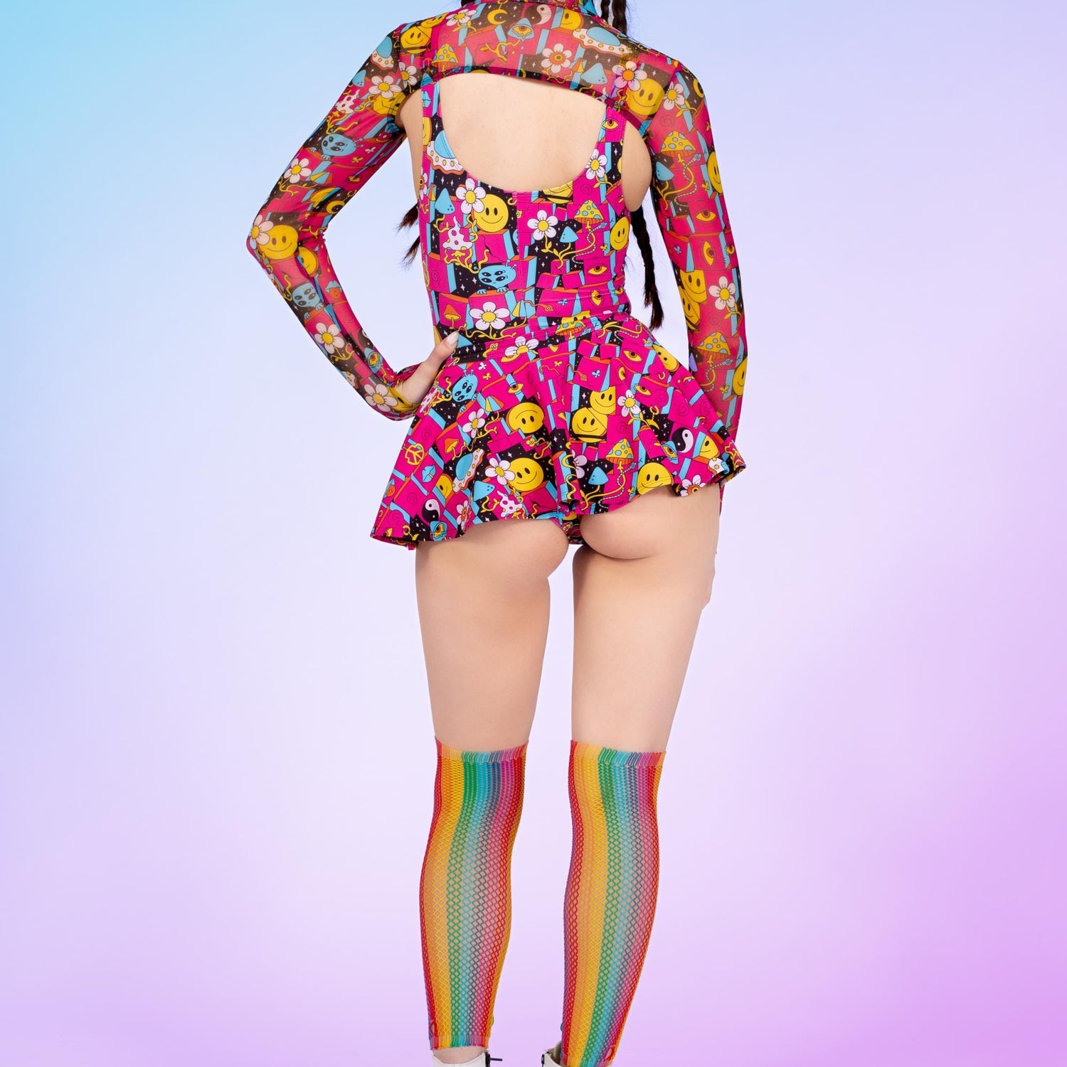 Say Cheese Buckle Bodysuit Lycra