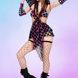 Color Racer Pixie Dress