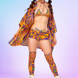 Samsara Mesh Micro Skirt