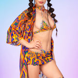 Samsara Mesh Robe Set