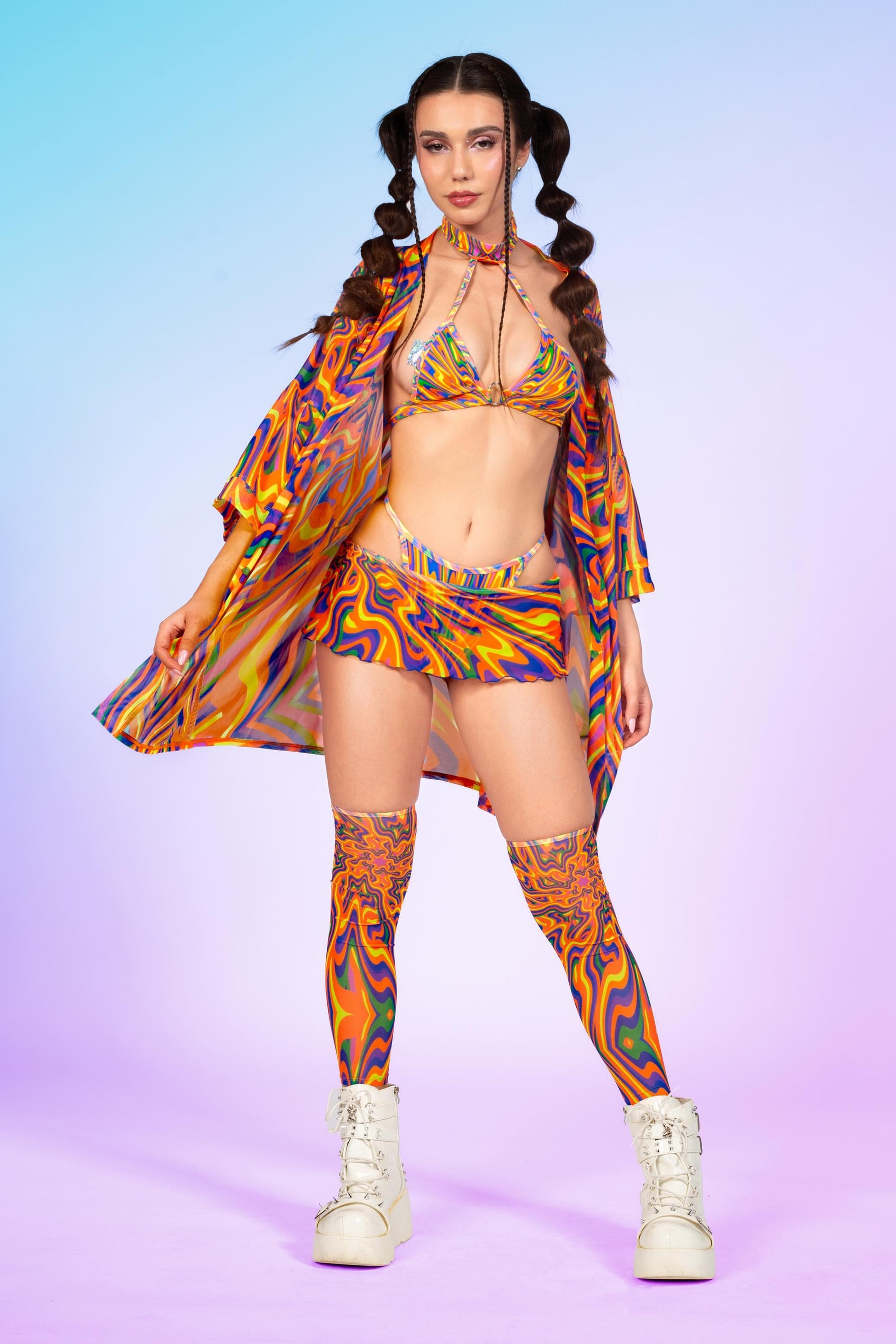 Samsara Mesh Rave Robe 1