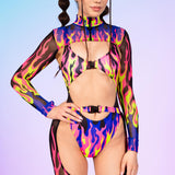 Fire Squad Buckle Bodysuit