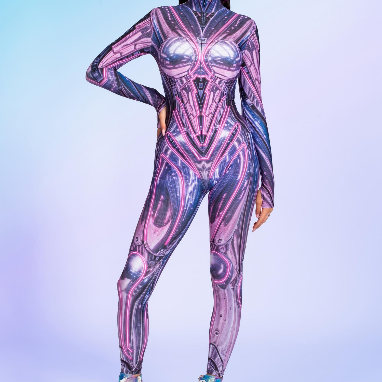 Space Cadet Costume Pink