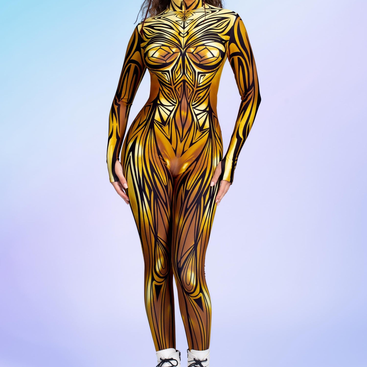 Liquid Gold Costume Gold