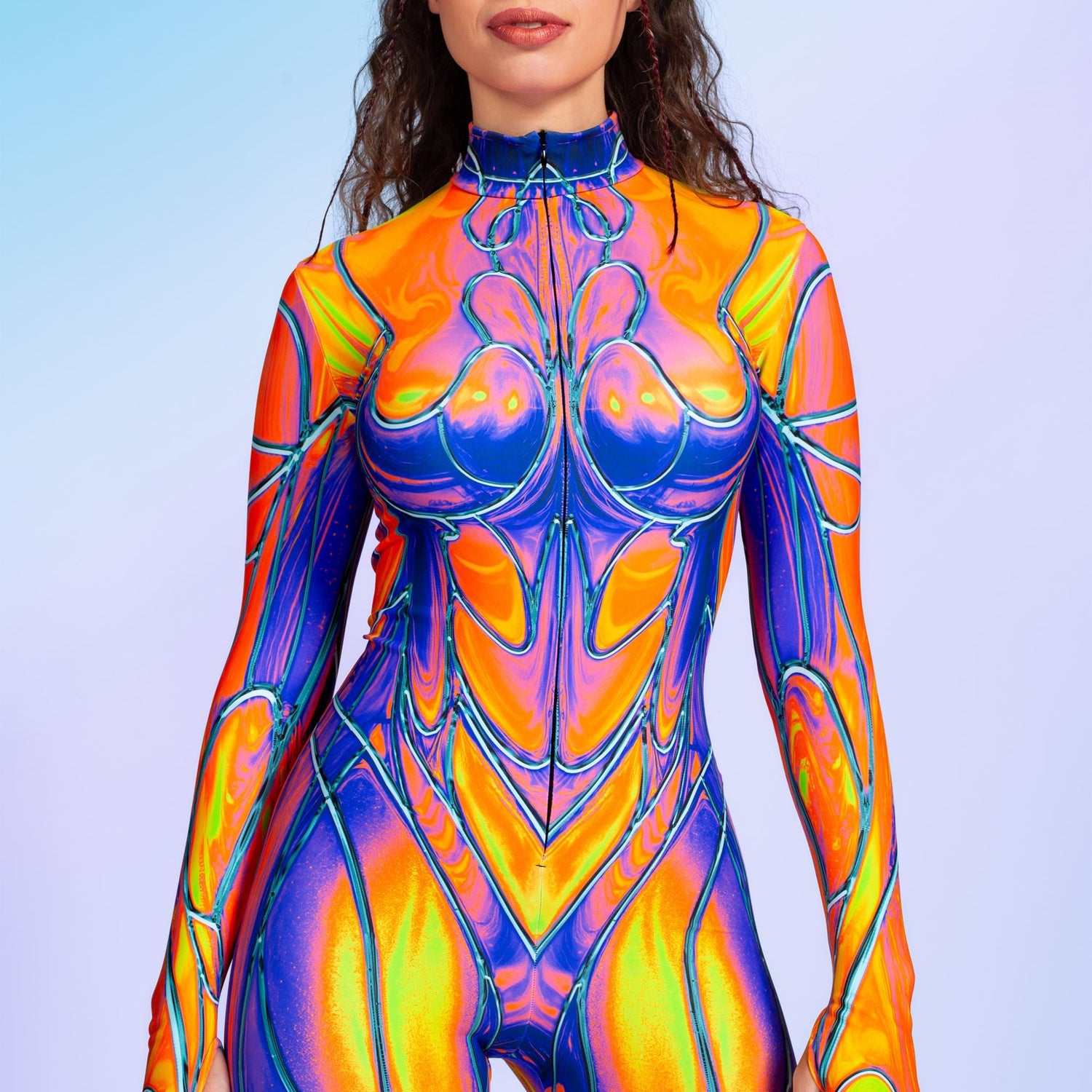 Heatmap Costume Lycra, UV Reactive