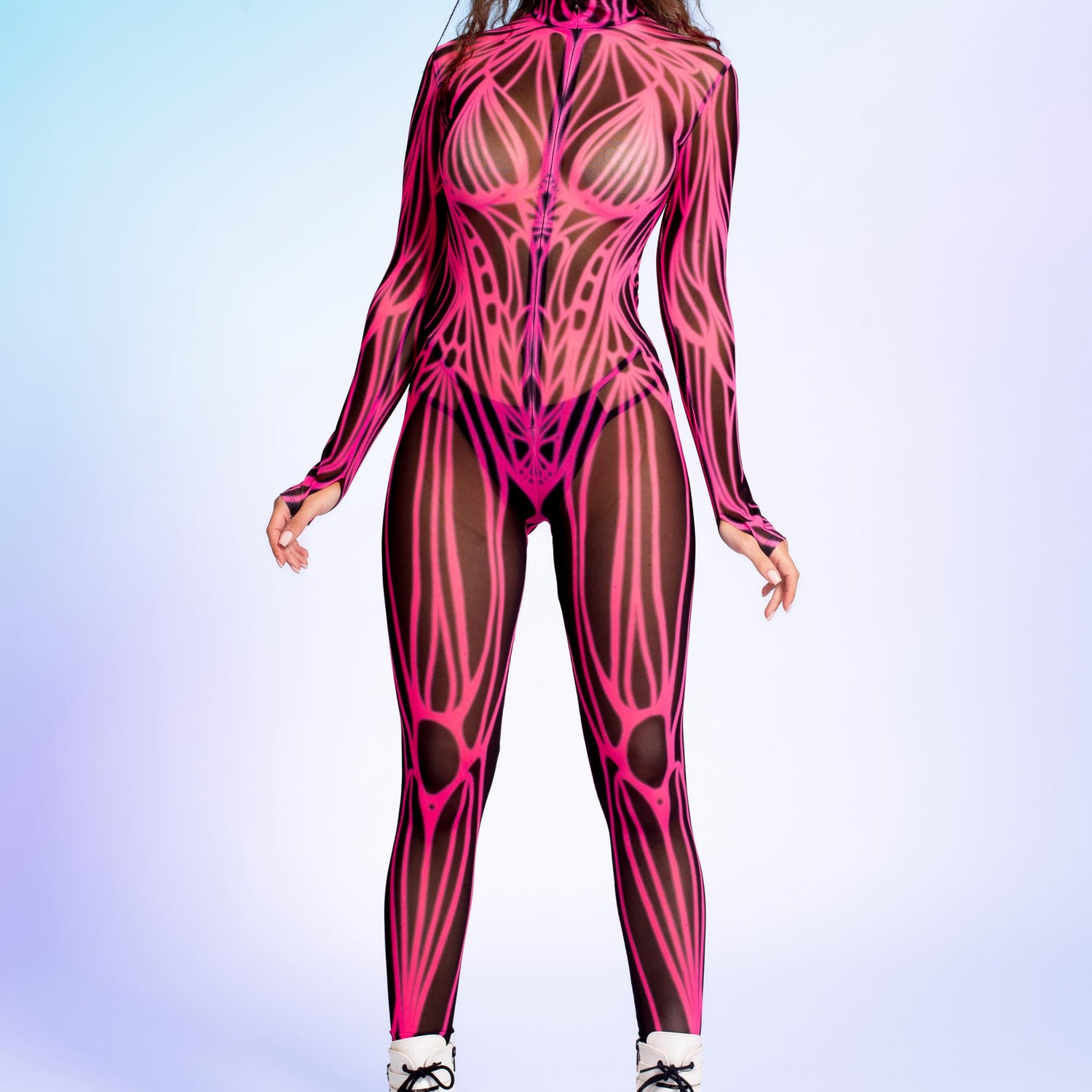 Women C Thru U Mesh Costume