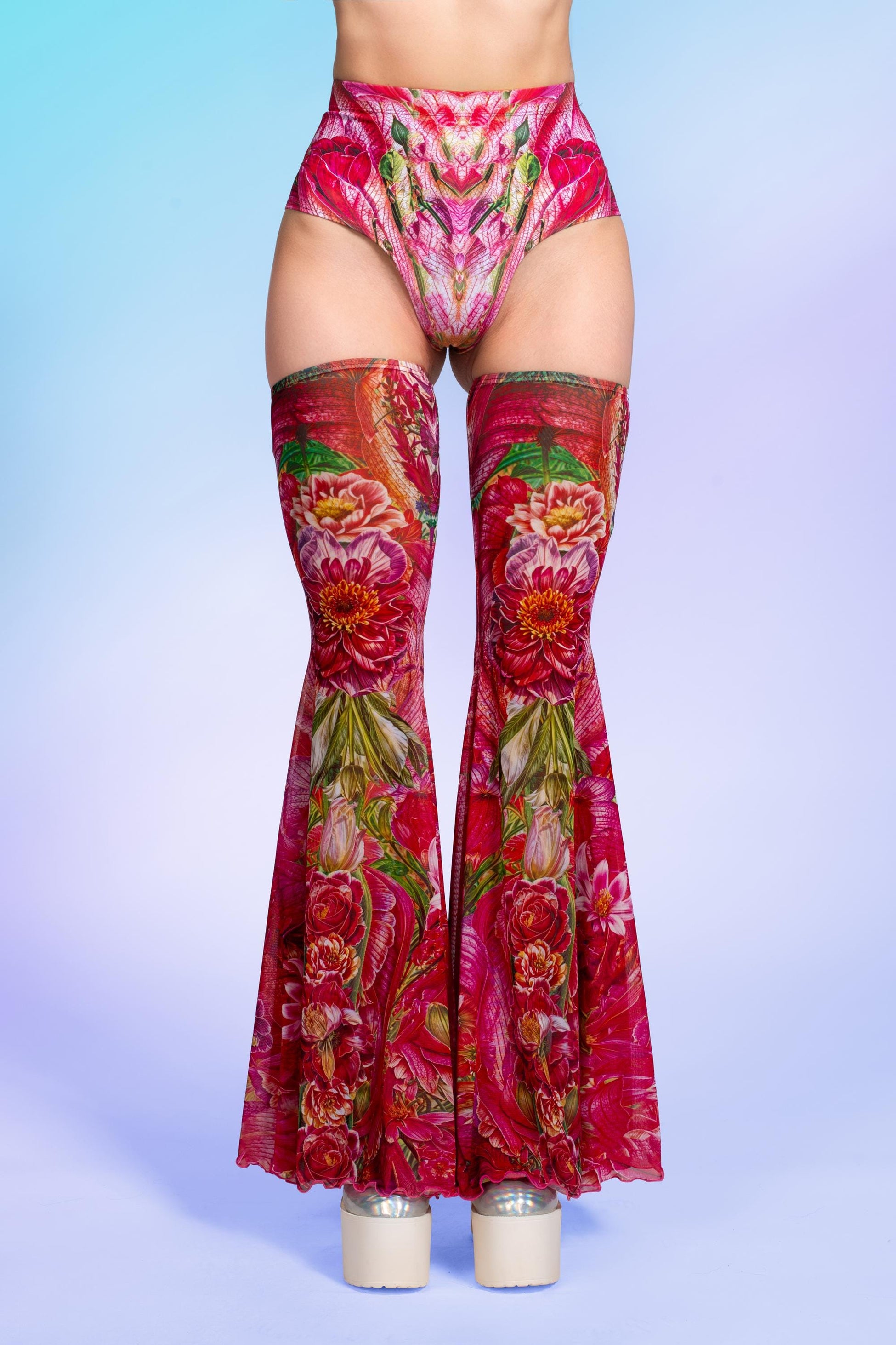 Gardenia Cut HW Shorts 1