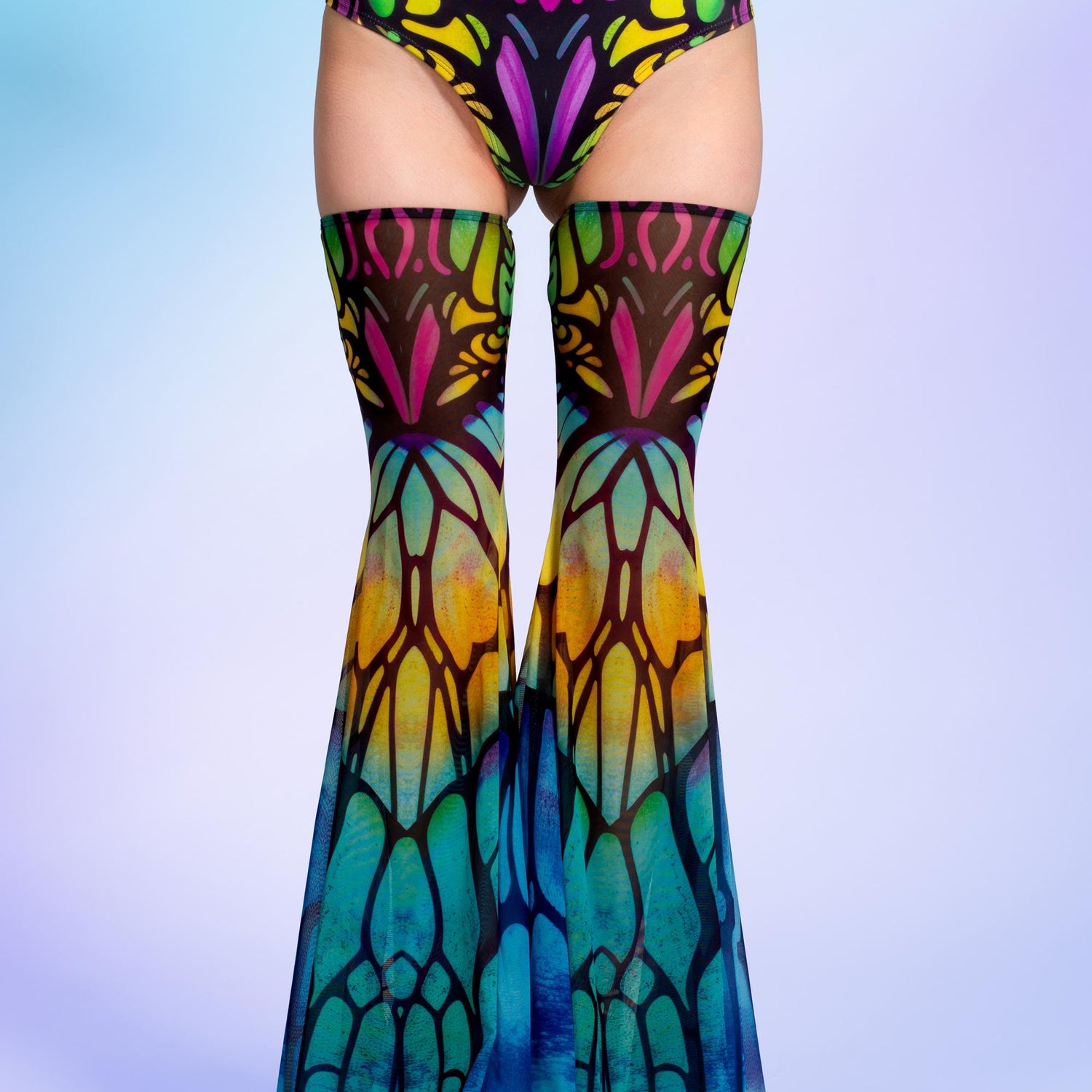 Sweet Fantasy Flowy Set Lycra, Mesh