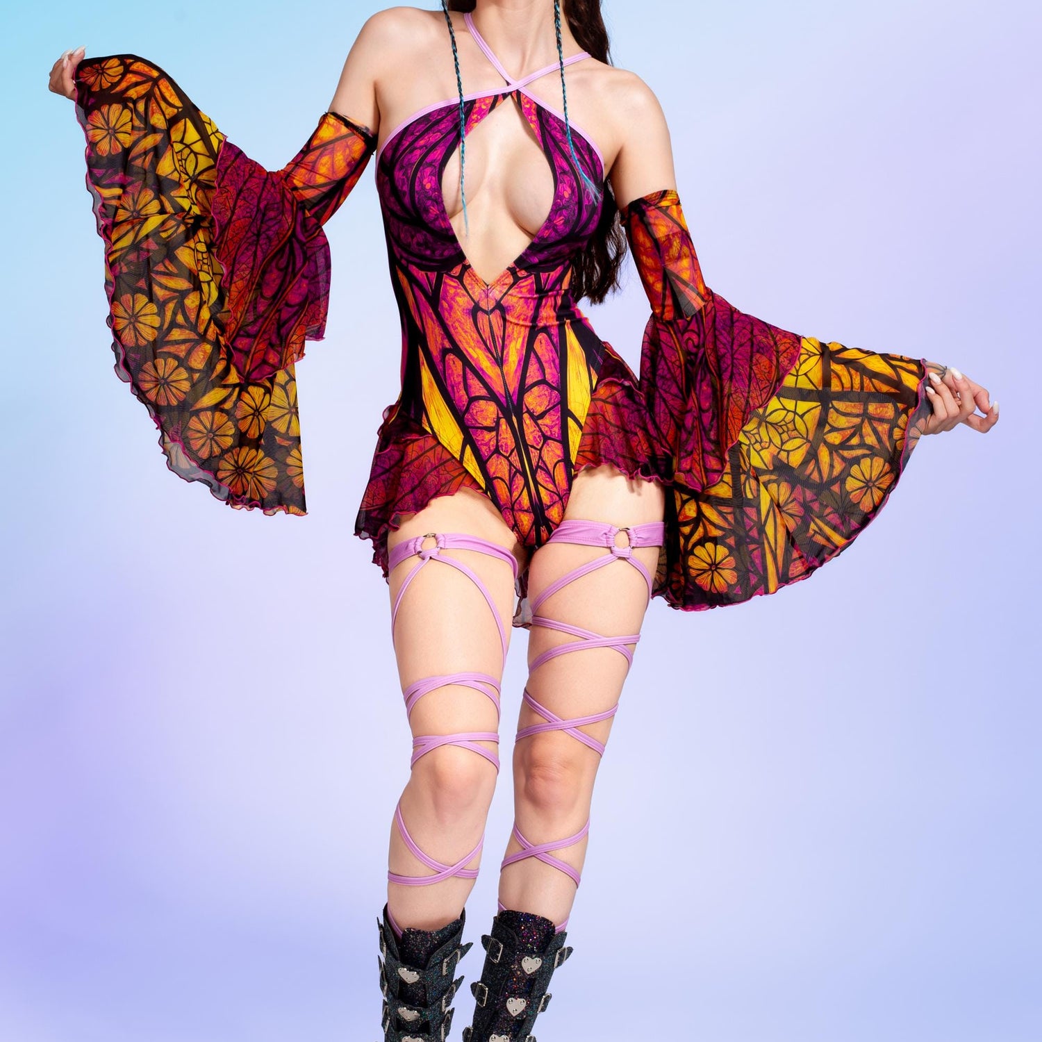 Magnolia Fairy Bodysuit Orange