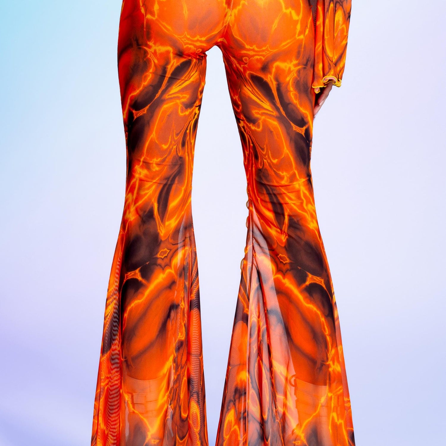 Up In Flames Flared Slit Set 8