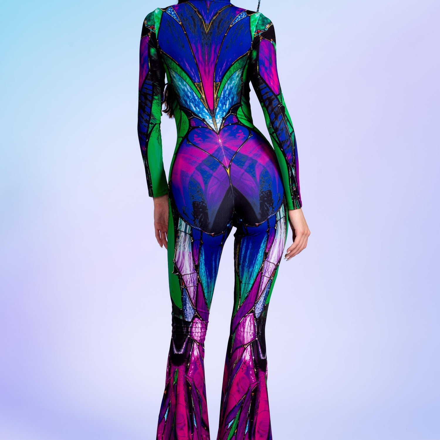 Lucky Charm Wide Leg Costume Lycra