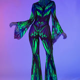 Fly Devine Criss-Cross Mesh Costume