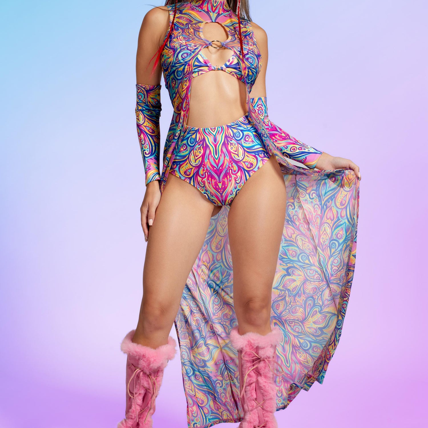 Transcend Ring Bralette Top Lycra