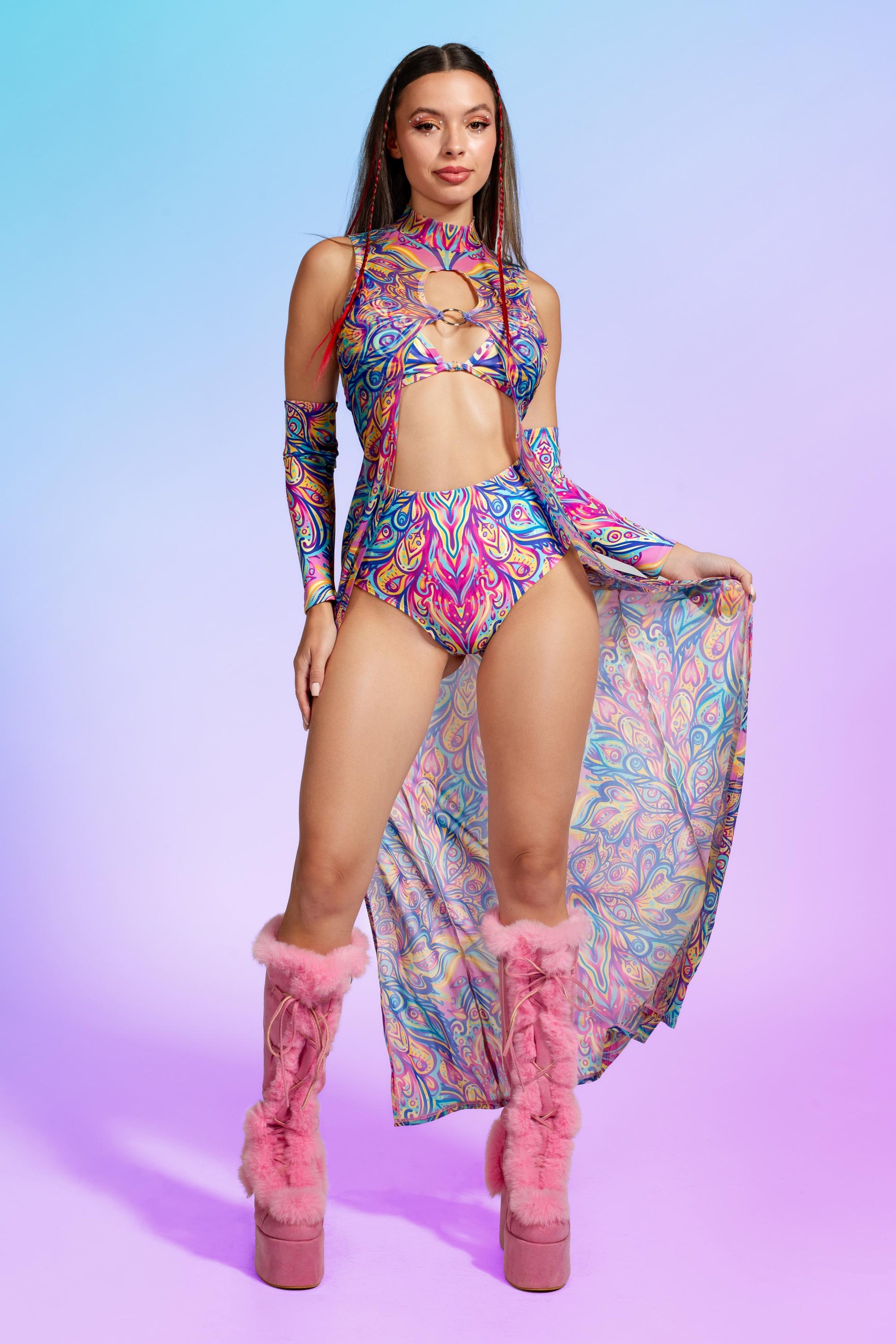 EDM Mesh Dresses - Candy Catz EDM Mesh Dresses - Candy Catz