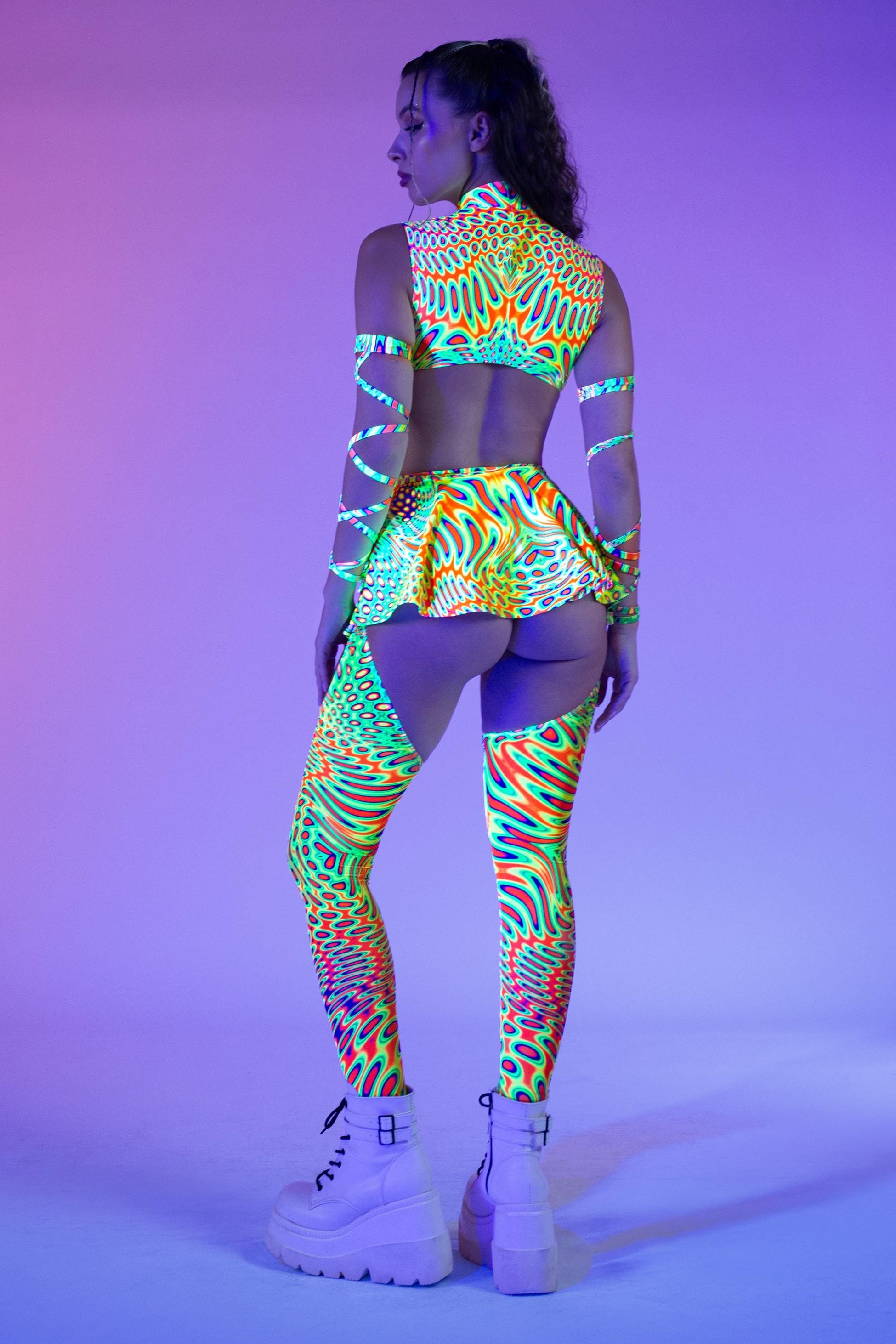 Zuzu Space Chaps Leotard Wraps Set 2