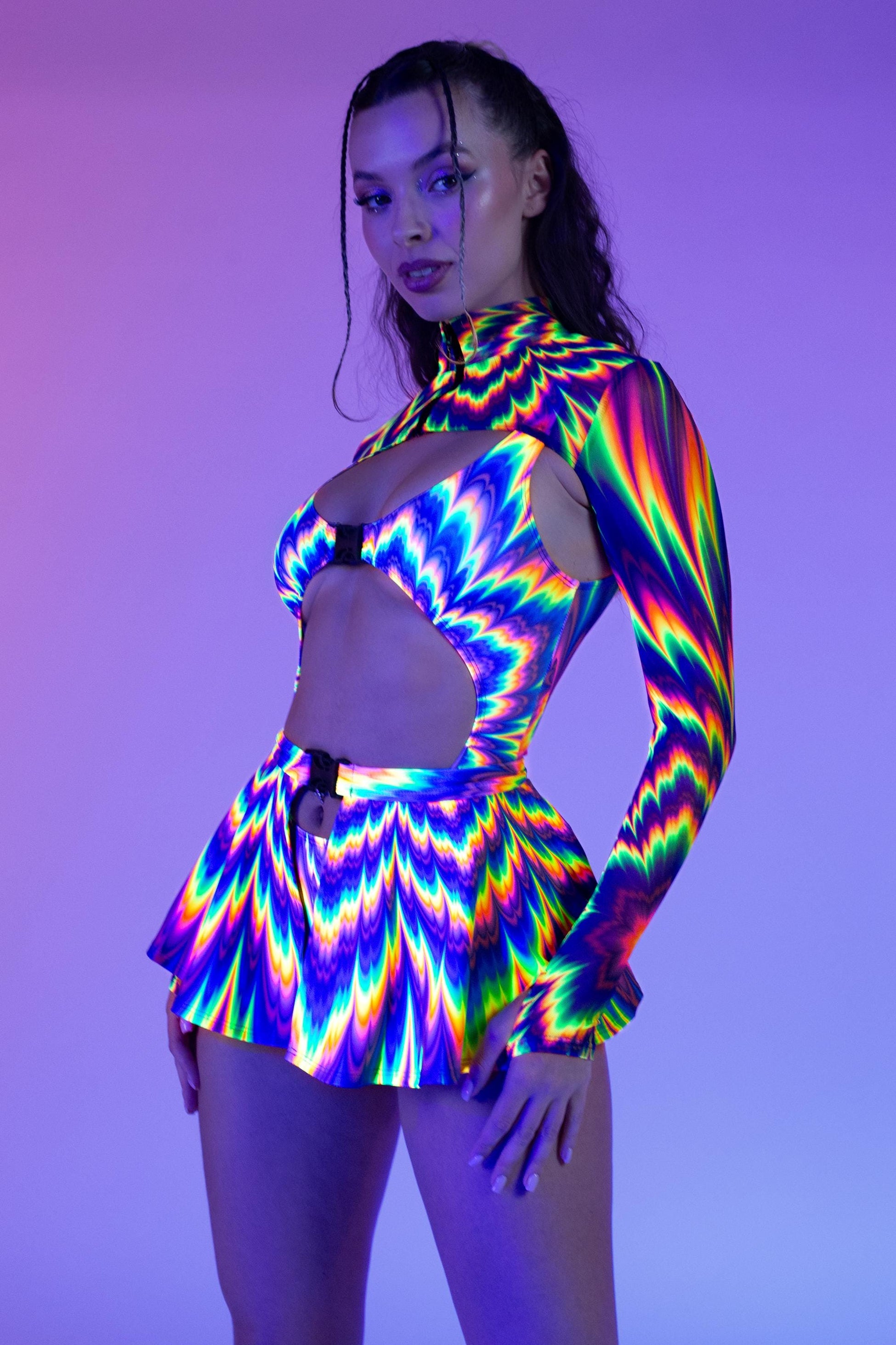 Psytrance Buckle Bodysuit 1