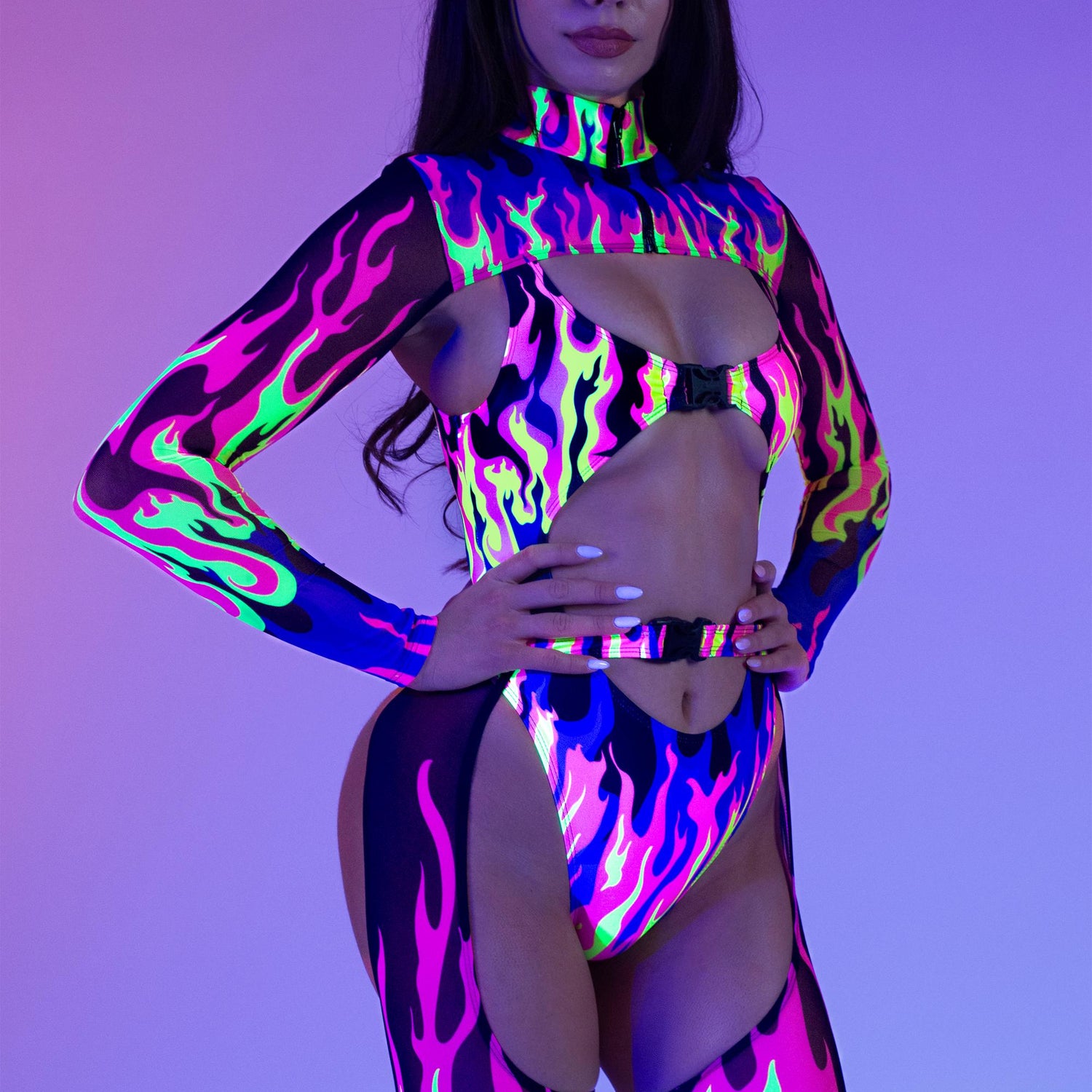 Fire Squad Buckle Bodysuit