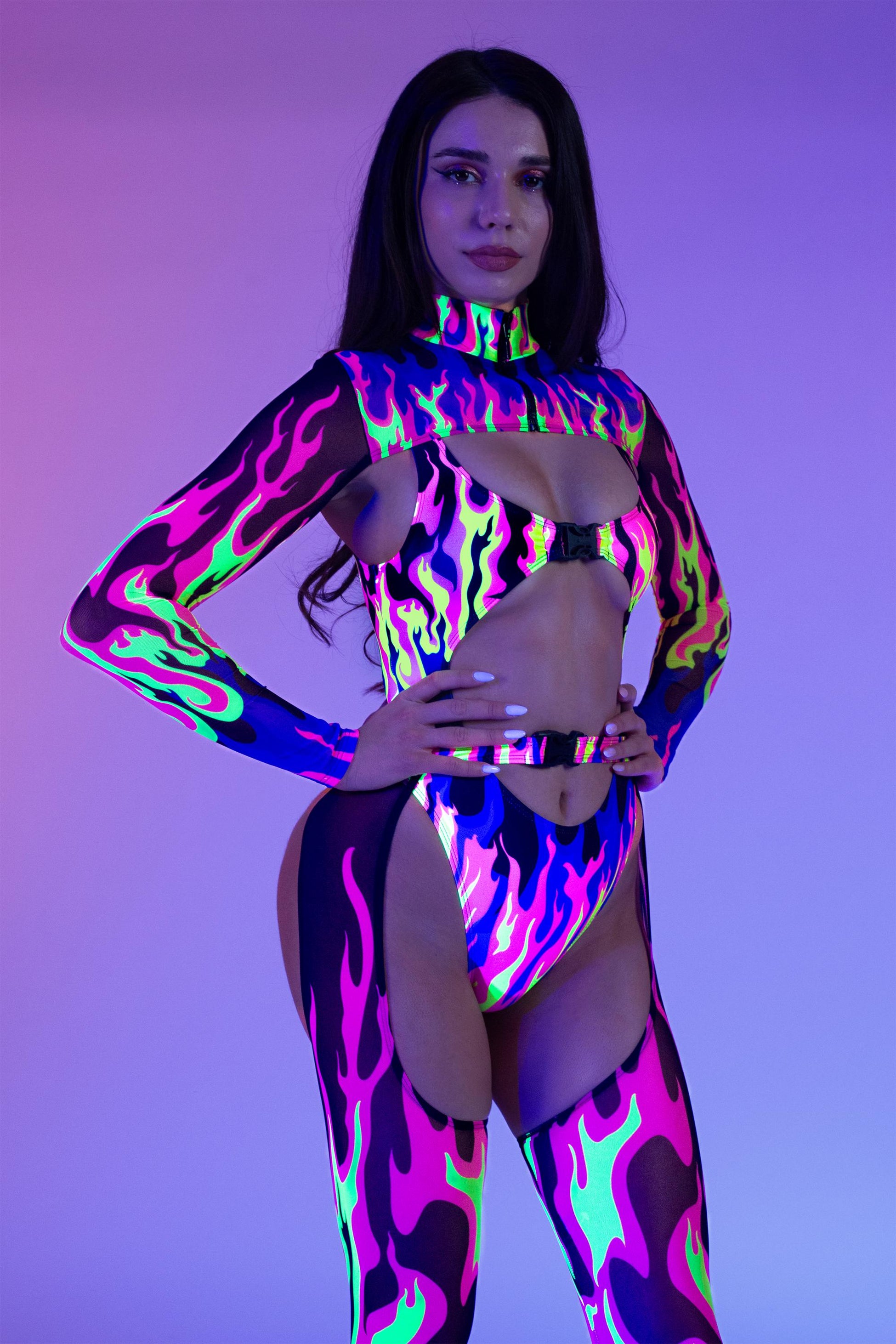 Fire Squad Buckle Bodysuit 1