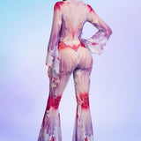 Tenderness Flared Mesh Costume