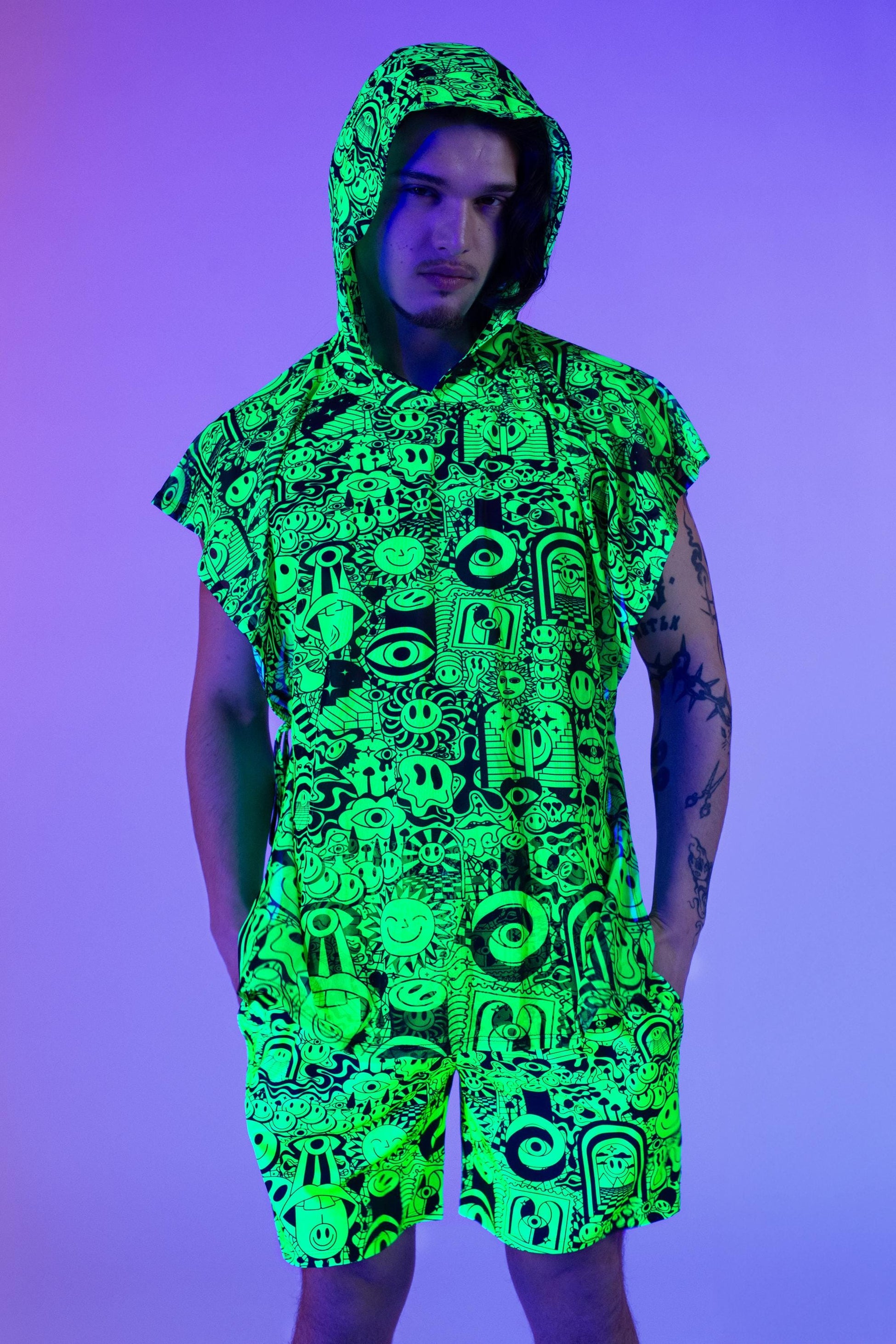 Funnytown Male Hooded Rave Set 1
