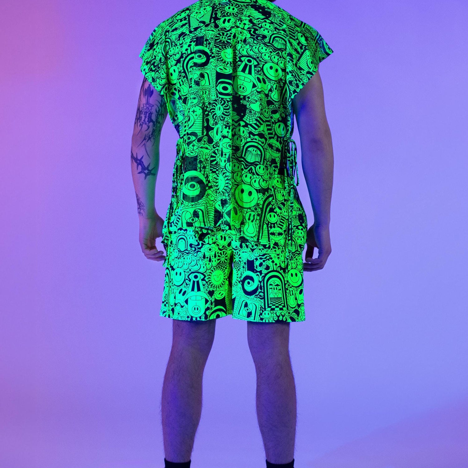 Men Funnytown Male Rave Shorts