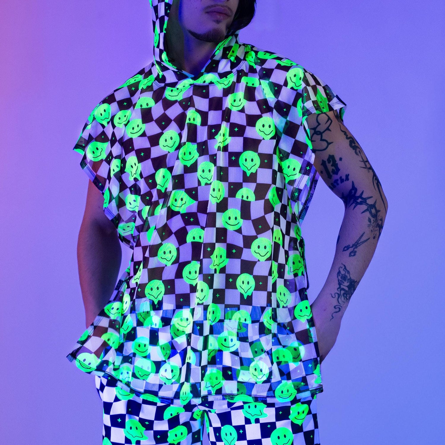 Chess Smiles Unisex Hooded Top