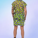 Chess Smiles Male Hooded Rave Set
