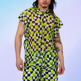 Chess Smiles Male Hooded Rave Set